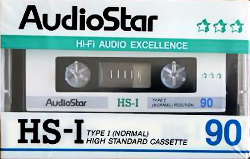 Compact Cassette: GoldStar / LG Audio Star - HS-I 90