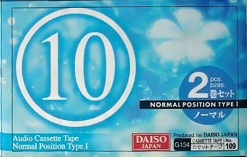 2 pack:  Daiso - G134 10