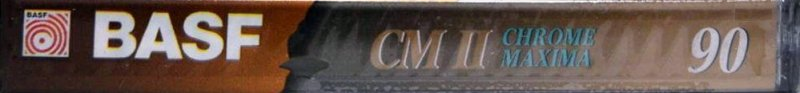 Compact Cassette BASF CM II Chrome Maxima 90 Type II Chrome 1995 Europe