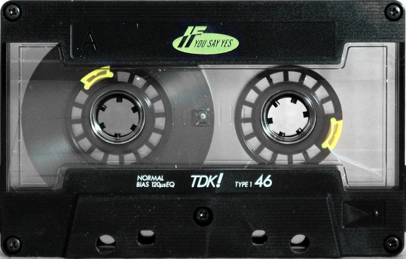 Compact Cassette TDK IF 46 "IF-46B" Type I Normal 1987 Japan