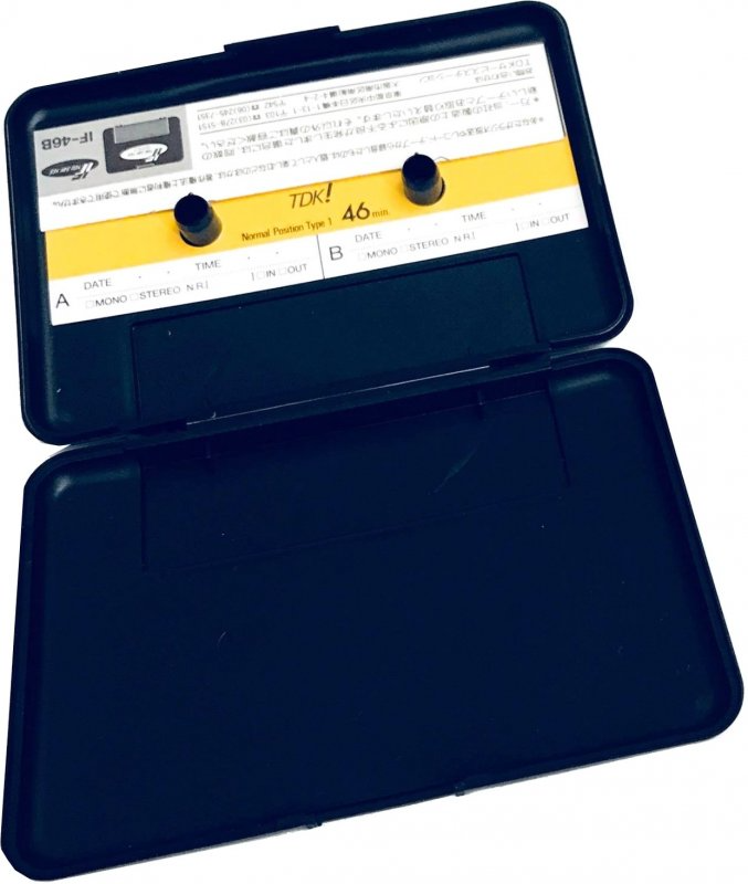 Compact Cassette TDK IF 46 "IF-46B" Type I Normal 1987 Japan