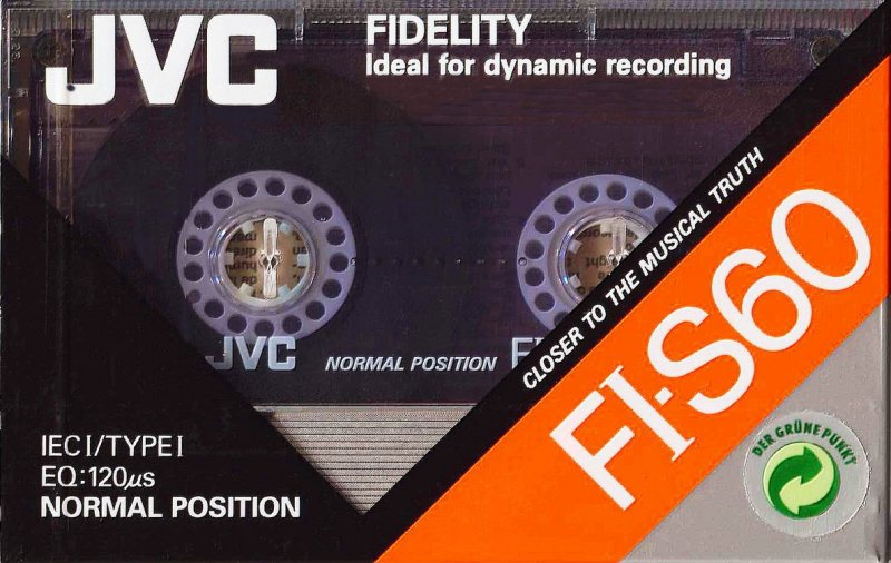 Compact Cassette:  JVC - FI-S 60