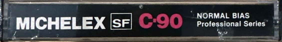 Compact Cassette Michelex SF / Supra-Flux 90 Type I Normal 1981 North America