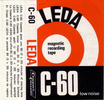 Compact Cassette Leda 60 Type I Normal Europe