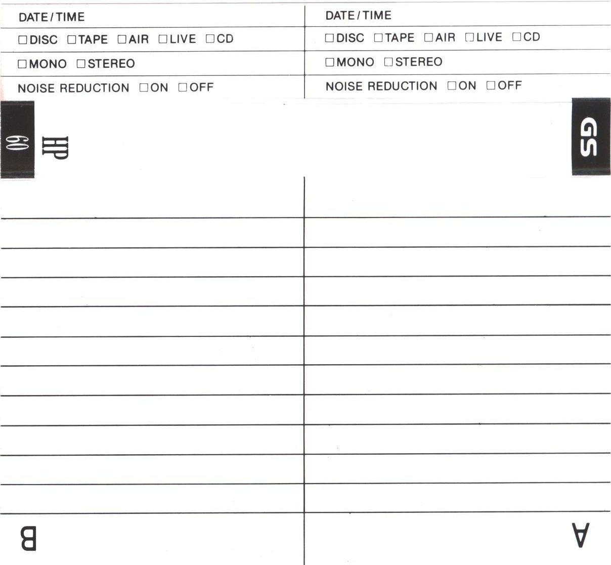 Compact Cassette Goldstar HP 60 "Super Pink" Type I Normal 1991 Europe