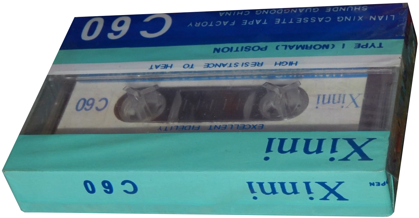 Compact Cassette Xinni 60 Type I Normal 1991 USA