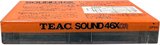 Compact Cassette Teac SOUND 46 "46XOR" Type I Normal 1984 Japan