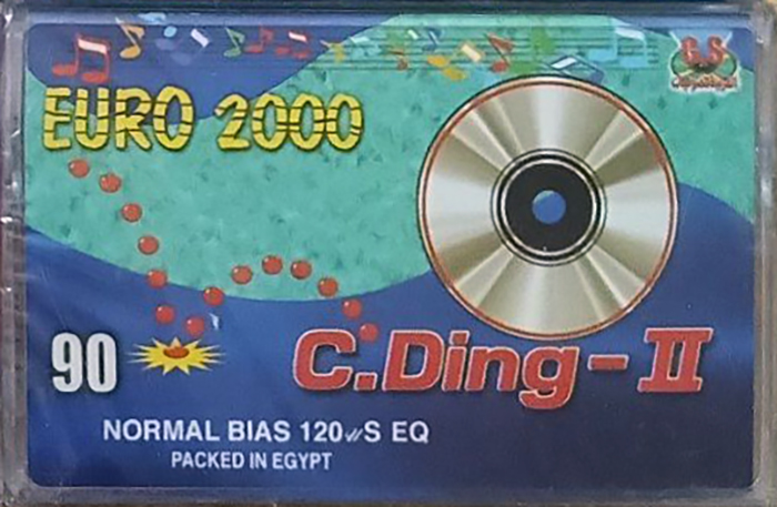 Compact Cassette EURO 2000 90 "C.Ding-II" Type I Normal Egypt