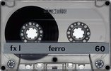 Compact Cassette Euroclube fx I 60 Type I Normal Portugal