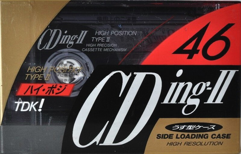 Compact Cassette: TDK  - CDing-II 46