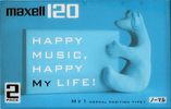 2 pack Maxell My1 120 "MY1-120.N2P" Type I Normal 2000 Japan