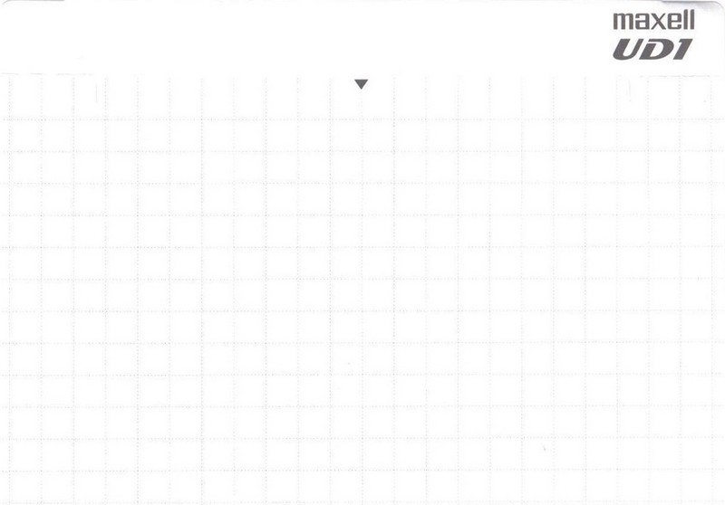 Compact Cassette Maxell UDI / UD1 70 "UD1-70L" Type I Normal 1997 Japan