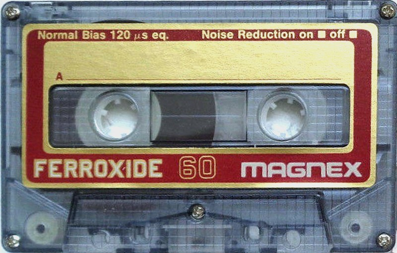 Compact Cassette Magnex 60 "Ferroxide" Type I Normal 1979 Europe
