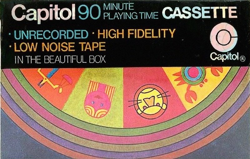 Compact Cassette: Capitol  - Psychedelic 90