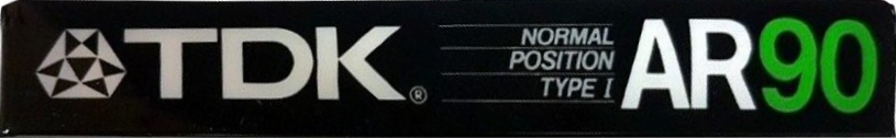 Compact Cassette TDK AR 90 Type I Normal 1984 Japan