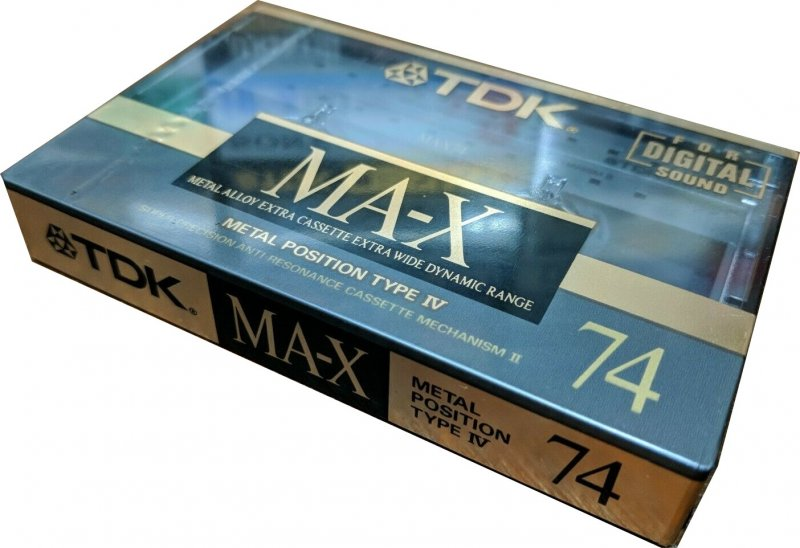 Compact Cassette: TDK  - MA-X 74