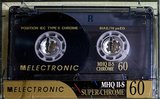 Compact Cassette Melectronic MHQ II-S 60 Type II Chrome 1993 Switzerland