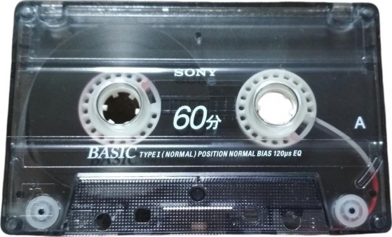 Compact Cassette Sony Basic 60 Type I Normal 2000 Japan
