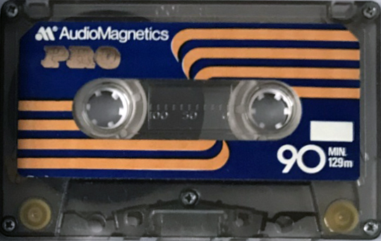 Compact Cassette Audio Magnetics PRO 90 Type I Normal 1974 Canada