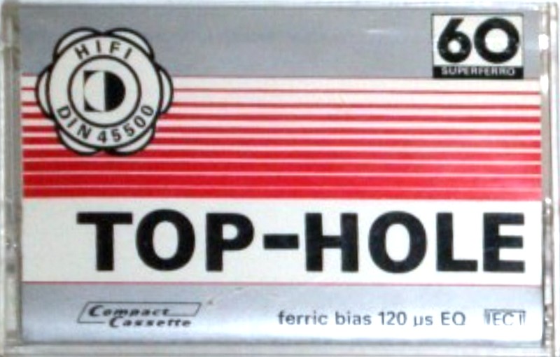 Compact Cassette Top-Hole 60 Type I Normal 1982 Hungary