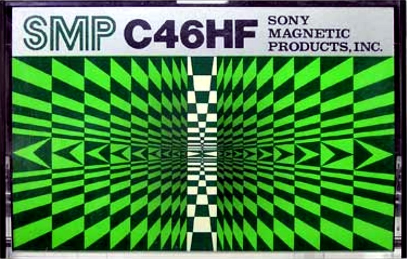 Compact Cassette Sony 46 "SMP C46HF" Type I Normal 1976 Japan