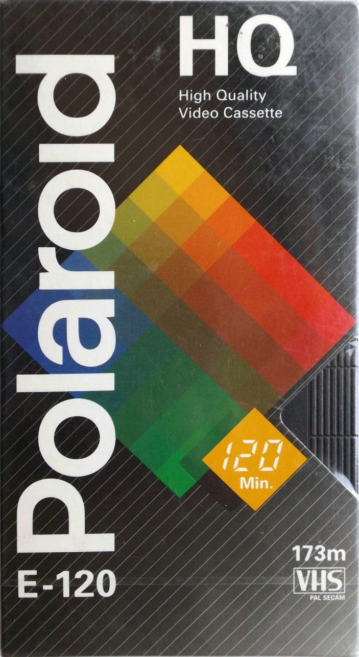 VHS, Video Home System Polaroid HQ 120 Type I Normal 1994 North America