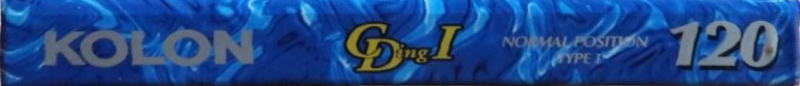 Compact Cassette Kolon CDing I 120 Type I Normal South Korea