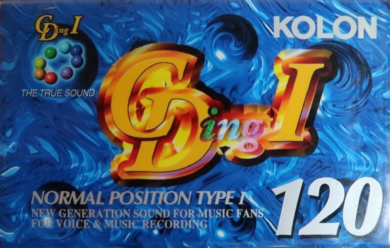 Compact Cassette Kolon CDing I 120 Type I Normal South Korea