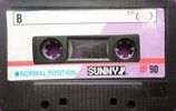 Compact Cassette Sunny 90 "HF" Type I Normal Indonesia