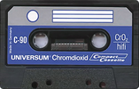 Compact Cassette Universum 90 Type II Chrome 1975 Europe