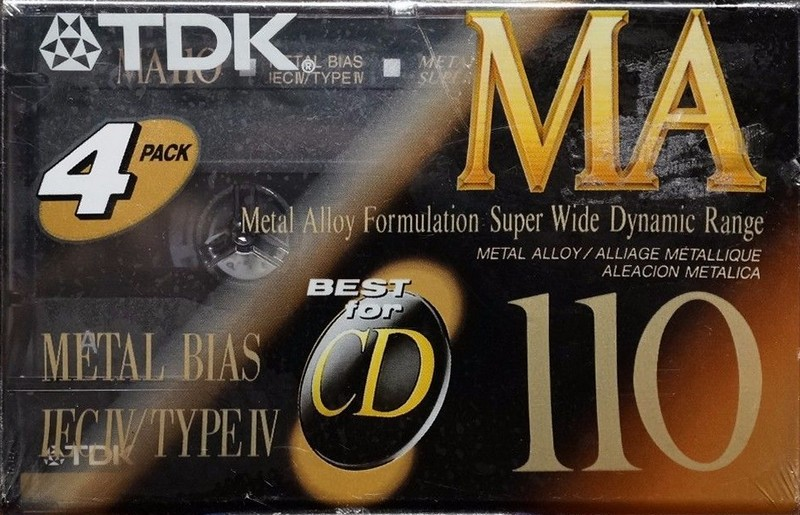 Compact Cassette: TDK  - MA 90