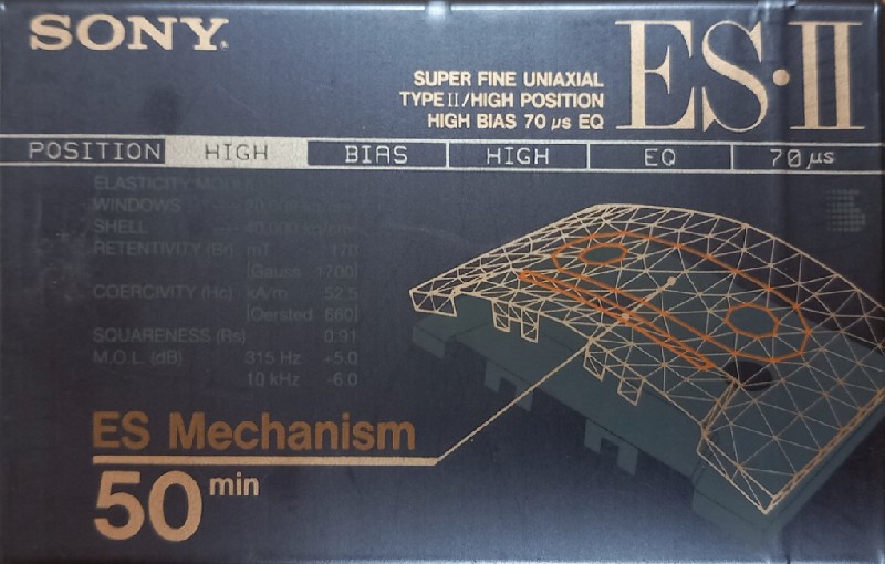 Compact Cassette: Sony  - ES-II 50