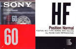 Compact Cassette Sony HF 60 Type I Normal 1991 Europe