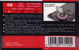 Compact Cassette Sony HF 60 Type I Normal 1991 Europe