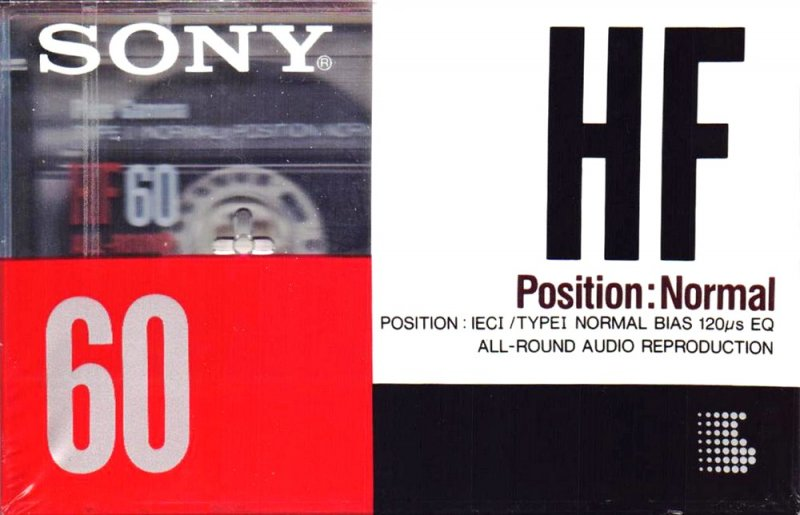 Compact Cassette: Sony  - HF 60