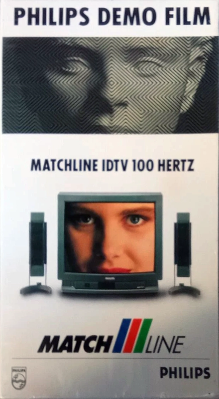 VHS, Video Home System Philips "Matchline IDTV 100 Hertz" Demonstration Tape 1995 Netherlands