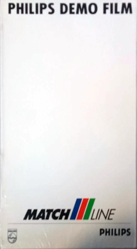 VHS, Video Home System Philips "Matchline IDTV 100 Hertz" Demonstration Tape 1995 Netherlands