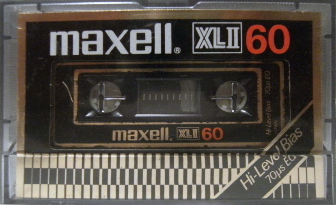 Compact Cassette Maxell XLII 60 Type II Chrome 1978 Japan