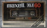 Compact Cassette Maxell XLII 60 Type II Chrome 1978 Japan