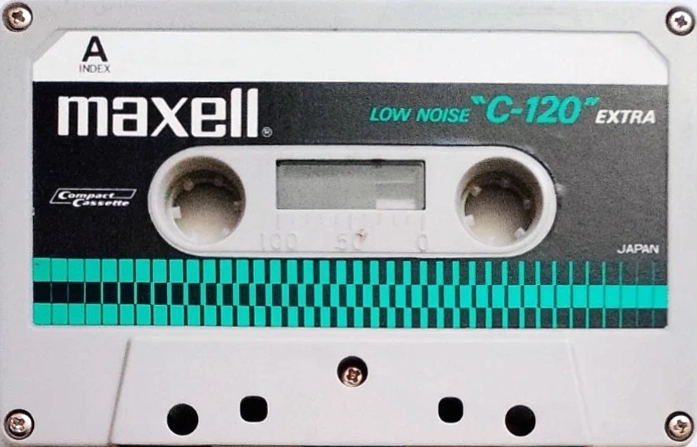 Compact Cassette Maxell 120 "Extra" Type I Normal 1970 Worldwide
