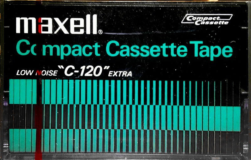 Compact Cassette Maxell 120 "Extra" Type I Normal 1970 Worldwide