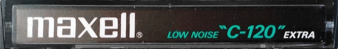 Compact Cassette Maxell 120 "Extra" Type I Normal 1970 Worldwide