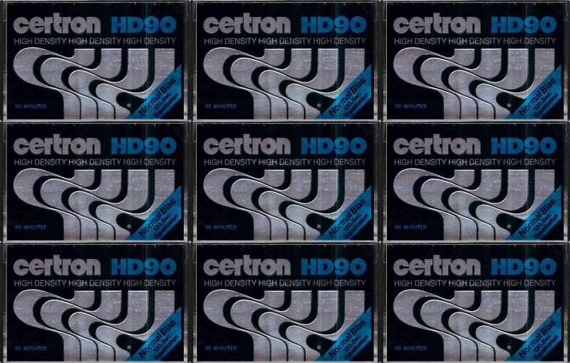 Compact Cassette:  Certron - HD 90