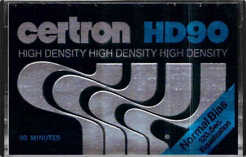 Compact Cassette:  Certron - HD 90