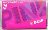 Compact Cassette BASF 70 "Black Magic PINK" Type I Normal Germany