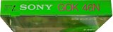 Compact Cassette Sony HF 46 "Gokkigen GOK 46N" Type I Normal 1985 Japan