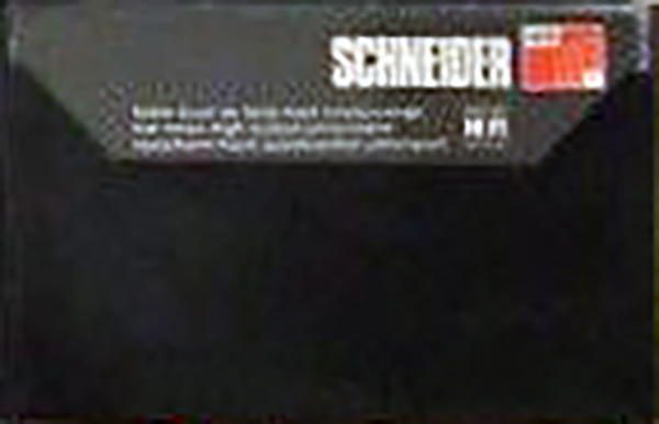 Compact Cassette Schneider 90 "LN HIFI" Type I Normal 1975 Germany