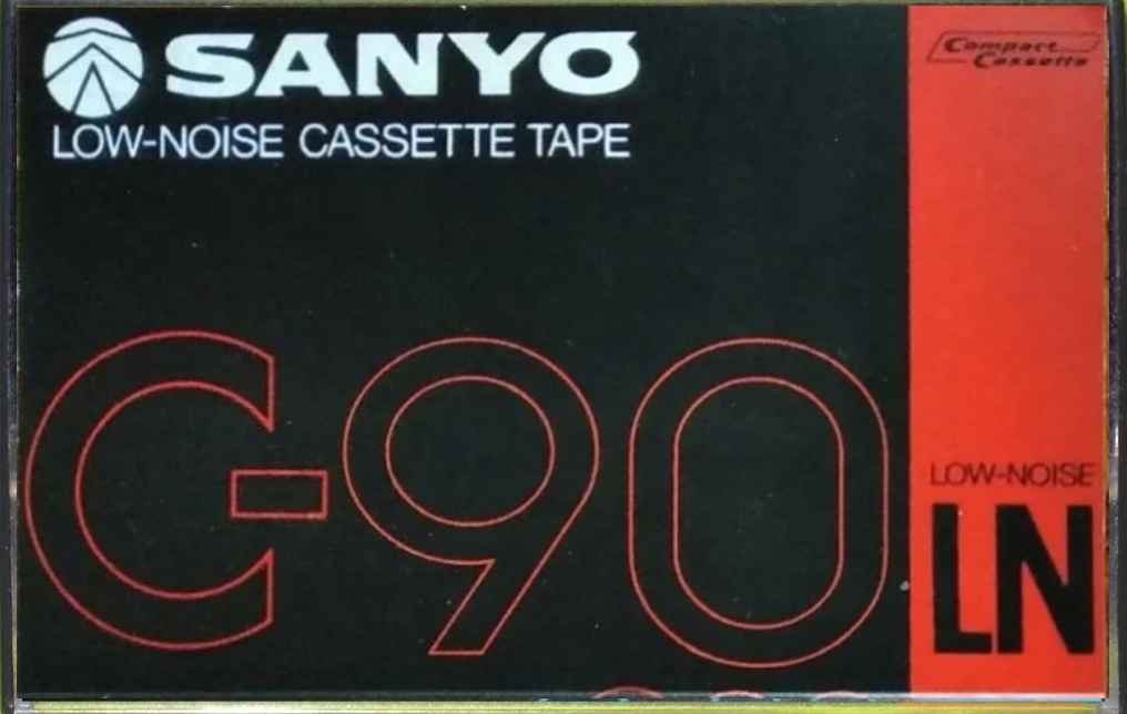 Compact Cassette Sanyo LN 90 Type I Normal 1978 Europe