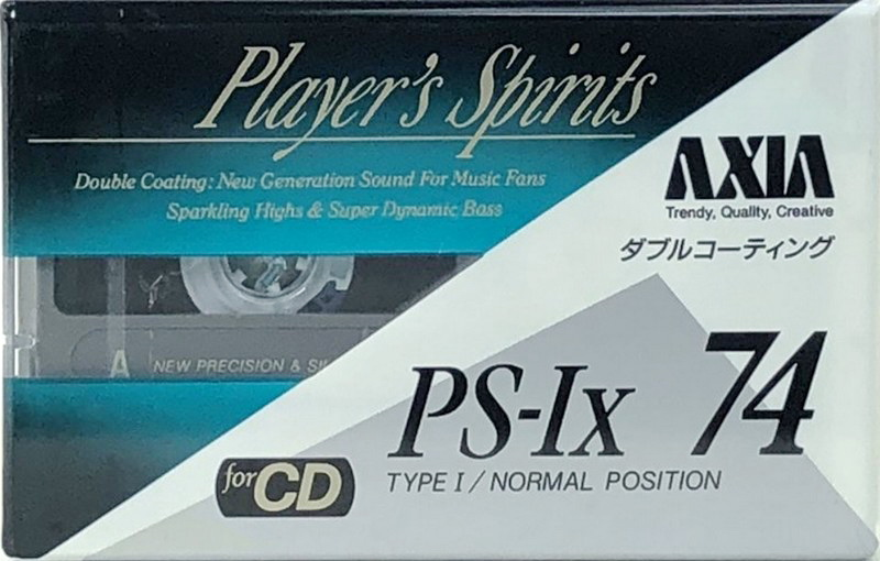 Compact Cassette: FUJI AXIA - PS-Ix 74