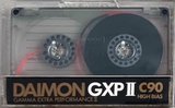 Compact Cassette Daimon GXP II 90 Type II Chrome 1981 Germany